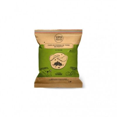 Potato Crisps from Pontivy with Pepper - 45g