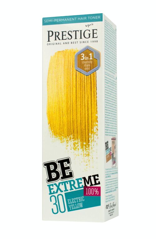 Prestige BeExtreme Electric Yellow Semi-Permanent Hair Toner