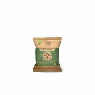 Organic Almonds Roasted with Camargue Salt - 40g