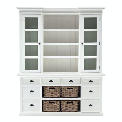 Halifax Library Hutch con set di cestini