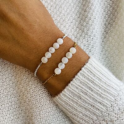 Pulsera Pentaperle Moonstone