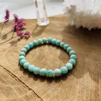 Bracelet Elastic'Perles Amazonite 3