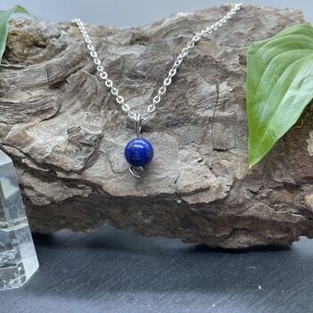 Coller Uniperle Lapis-Lazuli 3