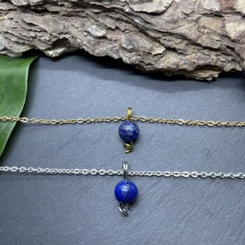 Coller Uniperle Lapis-Lazuli 4