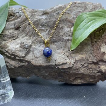 Coller Uniperle Lapis-Lazuli 5