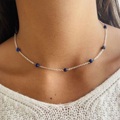 Anthéa Lapis-Lazuli-Halskette