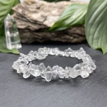 Bracelet Elastic'Chips Quartz 1