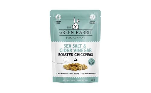 Sea Salt and Apple Cider Vinegar Roasted Chickpeas