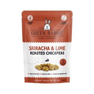 Pois Chiches Rôtis à la Sriracha et au Citron Vert