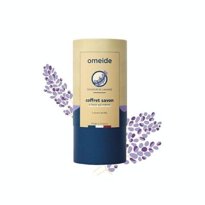 SCATOLA DI SAPONE ALLA LAVANDA FAI DA TE