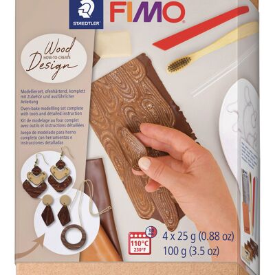 COFFRET FIMO EFFET BOIS / 8025 HTC1