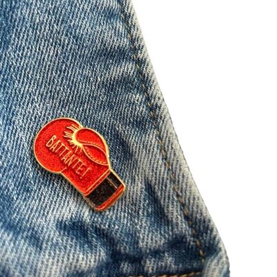 Pin’s battante