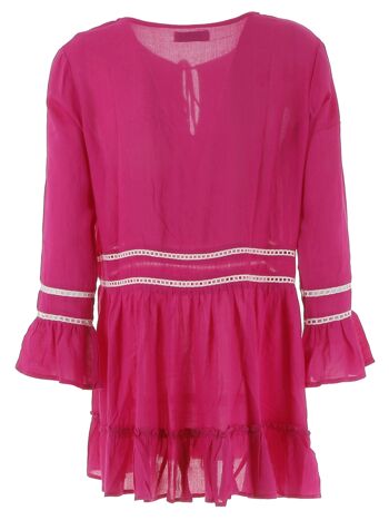 Caftan Toulouse Fushia 2