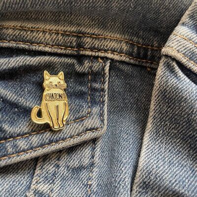 Spilla da gattino