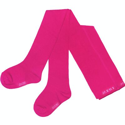 Collant in Cotone per Bambini >>Rosa Chiaro<< Tinta Unita UNI in morbido cotone
