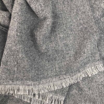 Pure Cashmere Semi Plain Scarf, all time luxury and functionality