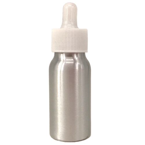 Nutley's 30ml Aluminium Dropper Bottles with White Caps - 100