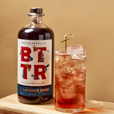 BTTR n°1, SPIRITS WITHOUT ALCOHOL | BITTER & INTENSE | 70 cl