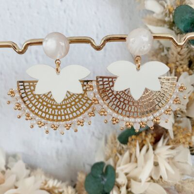 "AGLAEE" earrings - White