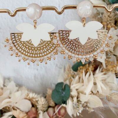 "AGLAEE" earrings - White