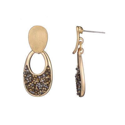 Boucle d'oreille tige Georgina