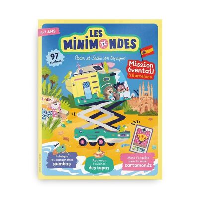 Spain - Activity magazine for children 4-7 years old - Les Mini Mondes