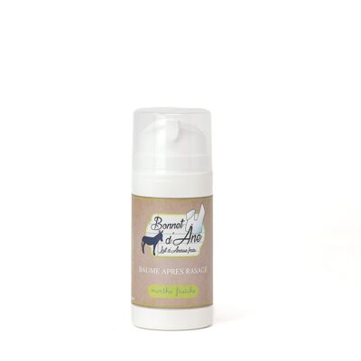 Mint after shave balm with fresh and organic donkey milk 100ml
