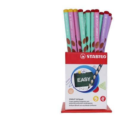 Crayons graphite - Godet x 36 STABILO EASYgraph Pastel HB