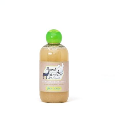 Fleur d'eau-Shampoo mit frischer und biologischer Eselsmilch – extra sanft – 250 ml
