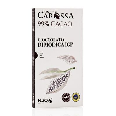 Cioccolato di Modica IGP 99% Cacao – 75 g