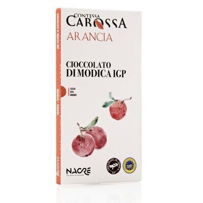 Modica-Schokolade g.g.A. Orange – 75 g