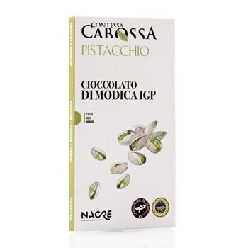 Chocolat Pistache IGP Modica – 75 g 1