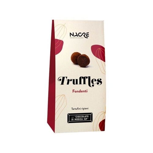 TRUFFLES Fondenti con “Cioccolato di Modica IGP” – 120 g