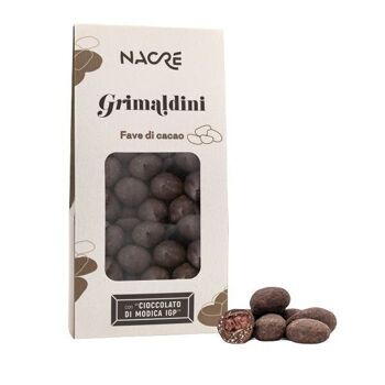 FÈVES DE CACAO GRIMALDINI avec "Chocolat Modica IGP" 70% - 100 g 1