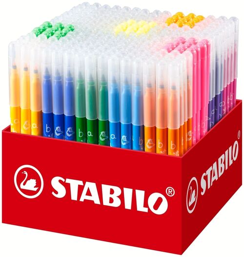 Feutres de coloriage - Maxi schoolpack carton x 240 STABILO Trio A-Z
