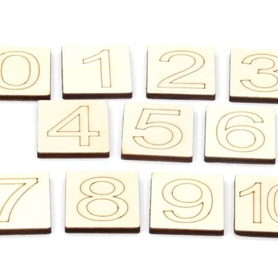 Ten square (with number cards) - Package 3: Number Cards