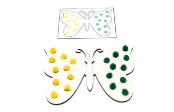 Papillon - Forfait 1 : plateau de jeu + attributs + cartes tâches 4