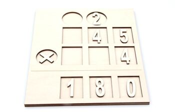 plateau de nombres - Forfait 1 : plateau de jeu 3
