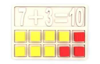 Dix sommes au carré (2 x 5) - Forfait 1 : plateau de jeu 2