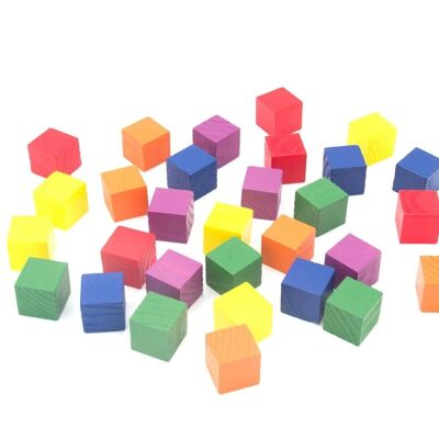 Wrapping presents - Pack 3: Attributes (Wooden Cubes)
