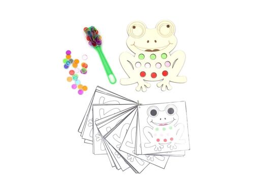 Frog - Package 1: game board + attributes + task cards