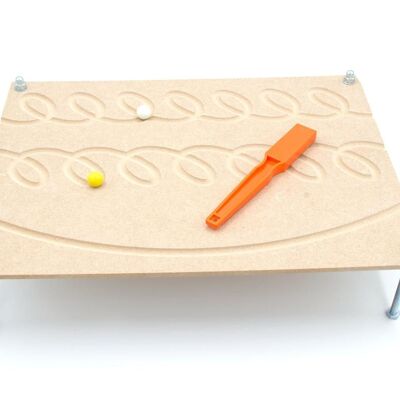 Schemi di scrittura magnetica - Confezione 2: tabellone di gioco B (con accessori) + bastoncino magnetico + palline