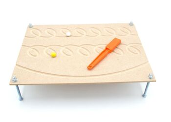 Patrons d'écriture magnétiques - Forfait 2 : plateau de jeu B (avec accessoires) + bâton magnétique + boules