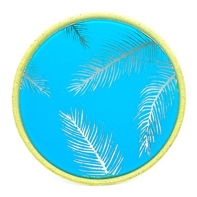 Specchio a 2 foglie di palma
