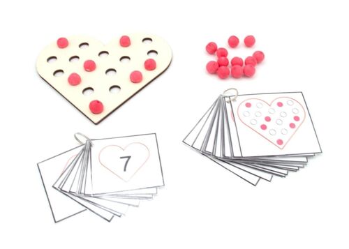 heart game - Package 1: game board + attributes + task cards