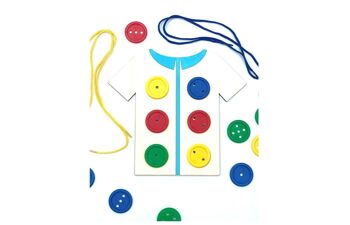 enfilage de boutons - Forfait 1 : plateau de jeu + attributs + cartes tâches 3