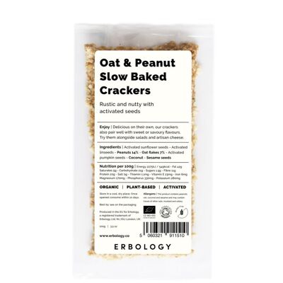 Organic Oat and Peanut Slow Baked Snacks