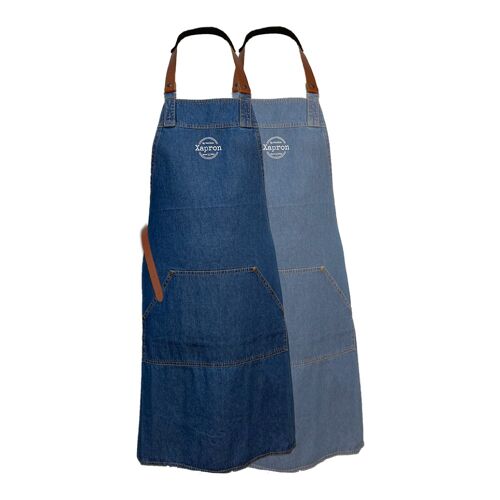 Arizona Denim Apron Medium Wash