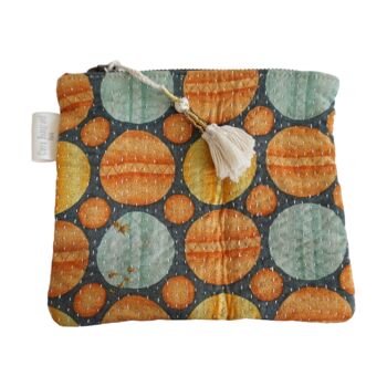 Set de 6 pochettes en kantha N°40 4