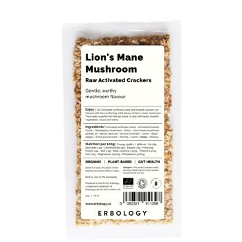Snacks bio aux champignons crinière de lion 1